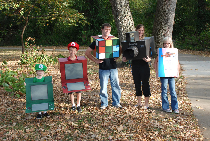 My Cup Overflows Cardboard Costumes